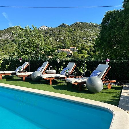 Villa Ivona With Swimming Pool And Jacuzzi Oslje Екстер'єр фото